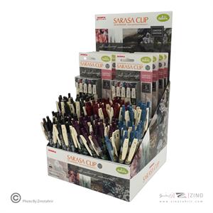 روان نویس فشاری ساراساکلیپ(رنگ جور) 0/5 کالمینگ مومنت زبرا